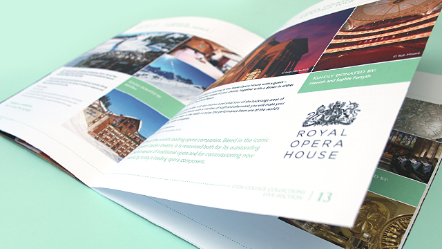 Eton College Brochure Design